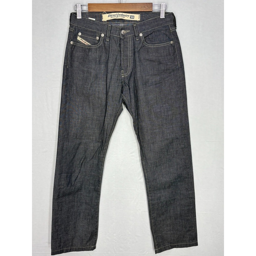 Diesel‎ Industry Denim Division Straight Leg Jeans Mens Gray 5-Pocket 28x29